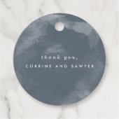 ブルーボーホウォーター色ありがとう フェイバータグ (正面)