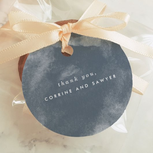 ブルーボーホウォーター色ありがとう フェイバータグ