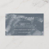 ブルーボーホウォーター色 名刺 (裏面)