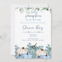 ブルーボーホリトルカボチャが途中 招待状