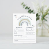 ブルーボーホレインボーベビーシャワー予測ゲーム (スタンド正面)