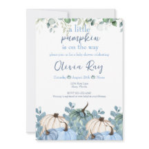 ブルーボーホー　小さなかぼちゃが生まれてきます