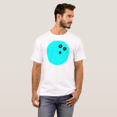 ブルーボーリングボール Tシャツ (正面フル)