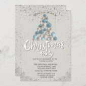 ブルーボールスターズ紙吹雪クリスマスカンパニー 招待状 (正面/裏面)