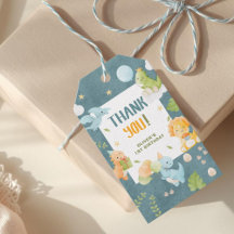 ブルーボー恐竜の1歳誕生日パーティー