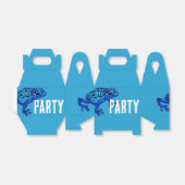 ブルーポイズンダーツカエルのギフトボックス フェイバーボックス (折り畳みなし)