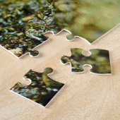 ブルーポイズンダーツカエルクローズアップ、ジグソーパズル ジグソーパズル (側面)