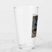 ブルーポイズンダーツカエル明るいブルーカエル タンブラーグラス (右)