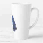 ブルーポイズンダーツカエル カフェラテマグ (右)