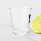 ブルーポイズンダーツカエル ショットグラス (左)