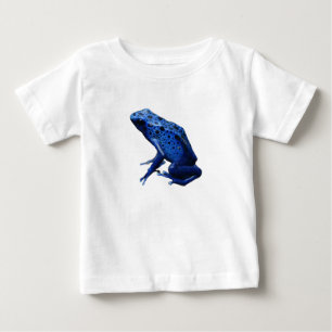 ブルーポイズンダーツカエル ベビーTシャツ