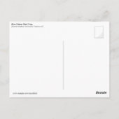 ブルーポイズンダーツカエル ポストカード (裏面)