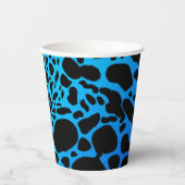 ブルーポイズンダーツカエル 紙コップ (正面)