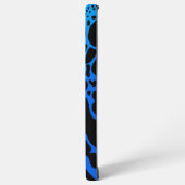 ブルーポイズンダーツカエル SAMSUNG GALAXYケース (左側面)