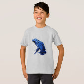 ブルーポイズンダーツカエル Tシャツ (正面フル)