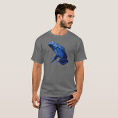 ブルーポイズンダーツカエル Tシャツ (正面フル)