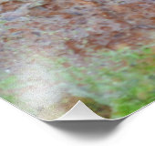 ブルーポイズンダーツフロッグデンドロベートアズレイス フォトプリント            (角)