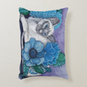 ブルーポイントシャメネコ アクセントクッション (正面(垂直))