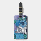 ブルーポイントシャメネコ ラゲッジタグ (正面縦)