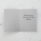 ブルーポイントセットティアホリデーカード カード (内部)