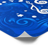 ブルーポスターのラプソディ ポスター (角)