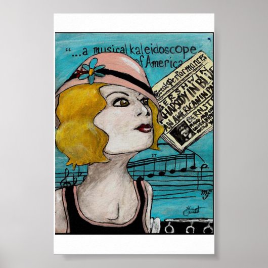 ブルーポスターのラプソディ ポスター (正面)