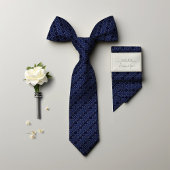 ブルーポビクトリアンルカスターズヴィンテージメンズ ネクタイ