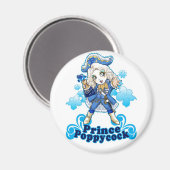 ブルーポピコック マグネット (正面/裏面)