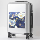 ブルーポピーインスパイアズヴィンテージ シール (スーツケース)