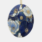 ブルーポピーインスパイアズヴィンテージ セラミックオーナメント (右)