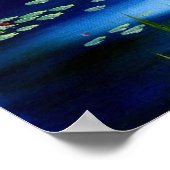 ブルーポピープリント ポスター (角)