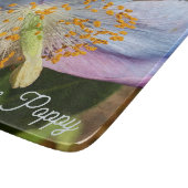 ブルーポピー開花フローラ カッティングボード (角)