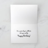 ブルーポピー100年フローラ誕生日 カード (内部)