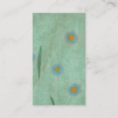 ブルーポピー·アース·名刺 名刺 (裏面)