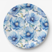 ブルーポピー ペーパープレート (正面)