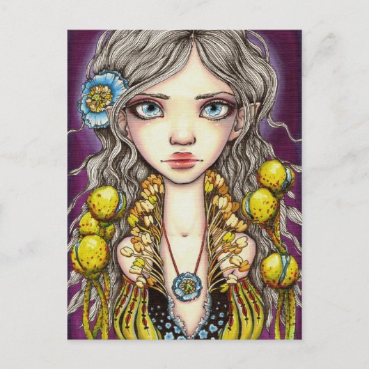 ブルーポピー ポストカード (正面)