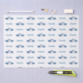 ブルーポリス・オフィサー誕生日パーティカスタムー 薄葉紙 (クラフト)