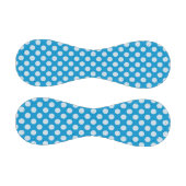 ブルーポルカ点々のある野球 野球ボール (パネル)