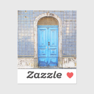 ブルーポルトガルドア シール