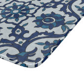 ブルーポルトガル語アズレホスフローラタイルパターン カッティングボード (角)