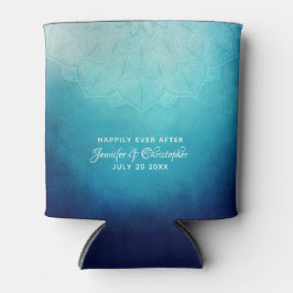 ブルーマかわいらしダラ抽象芸術結婚ズ 缶クーラー