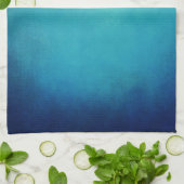 ブルーマかわいらしダラ抽象芸術 キッチンタオル (折り畳み)