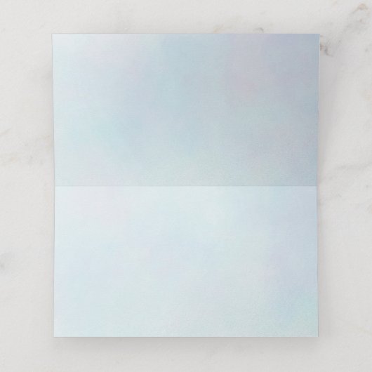 ブルーマかわいらしダラ抽象芸術 プレイスカード (内部開封)