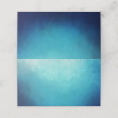 ブルーマかわいらしダラ抽象芸術 プレイスカード (外部開封)