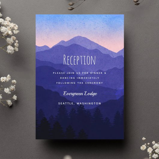 ブルーマウンテンズウェディング エンクロージャーカード