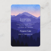 ブルーマウンテンズウェディング エンクロージャーカード (正面)
