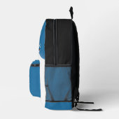 ブルーマウンテンズダウンヒルスキープリントスキーバックパック プリントバックパック (右)