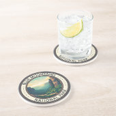 ブルーマウンテンズナショナルパークオーストラリアヴィンテージ コースター (側面)