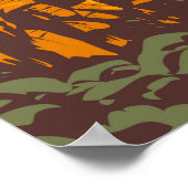 ブルーマウンテンズナショナルパークオーストラリアヴィンテージ ポスター (角)