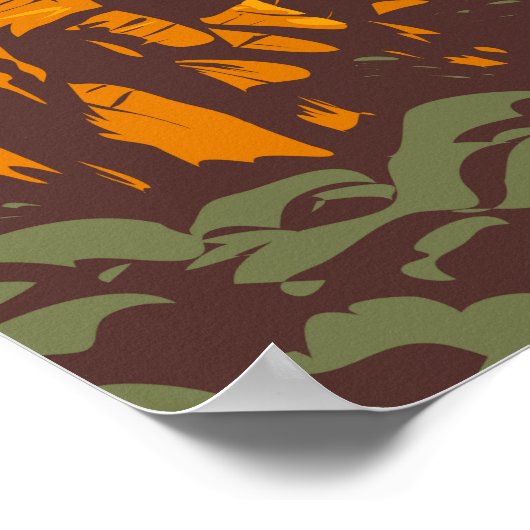 ブルーマウンテンズナショナルパークオーストラリアヴィンテージ ポスター (角)